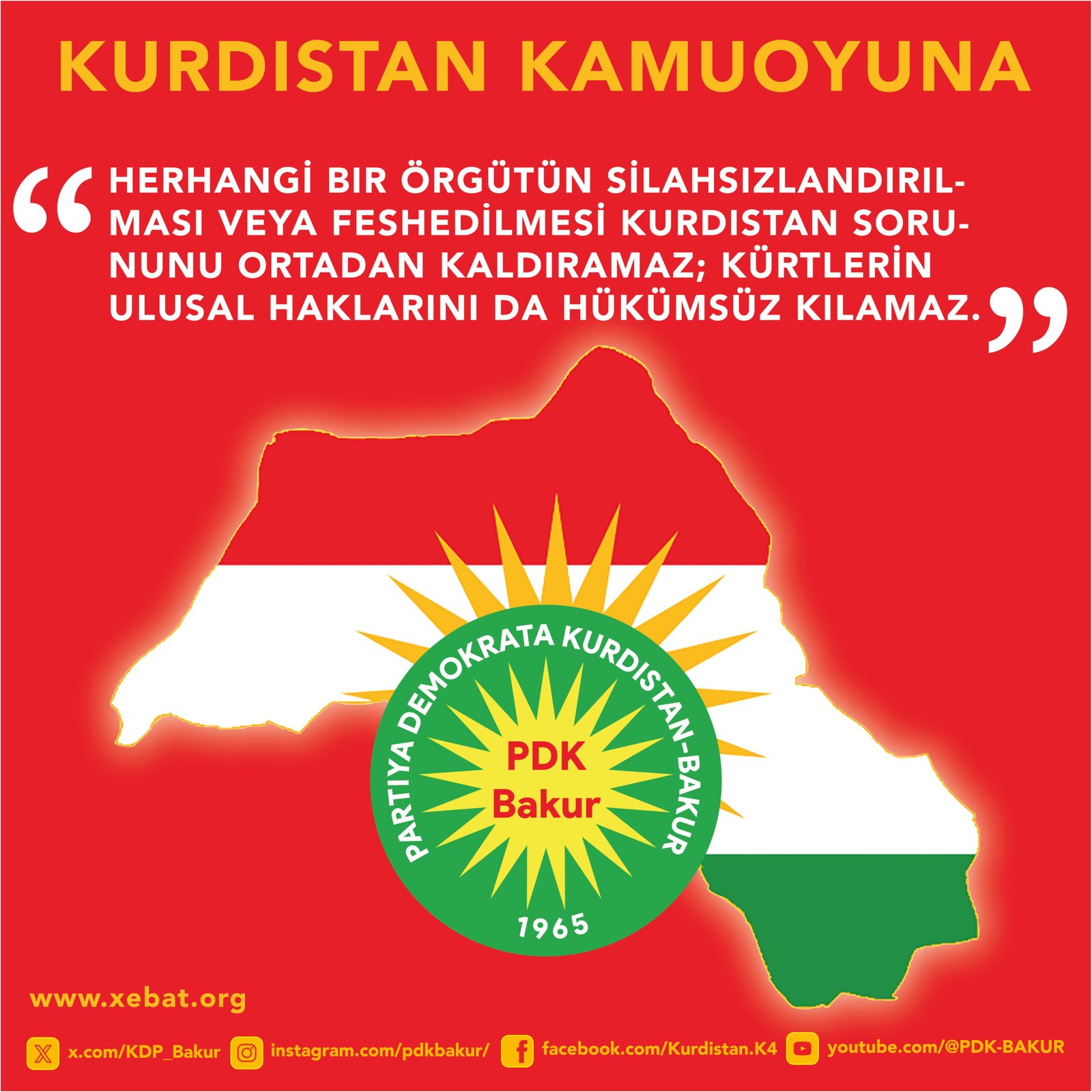 KURDISTAN KAMUOYUNA